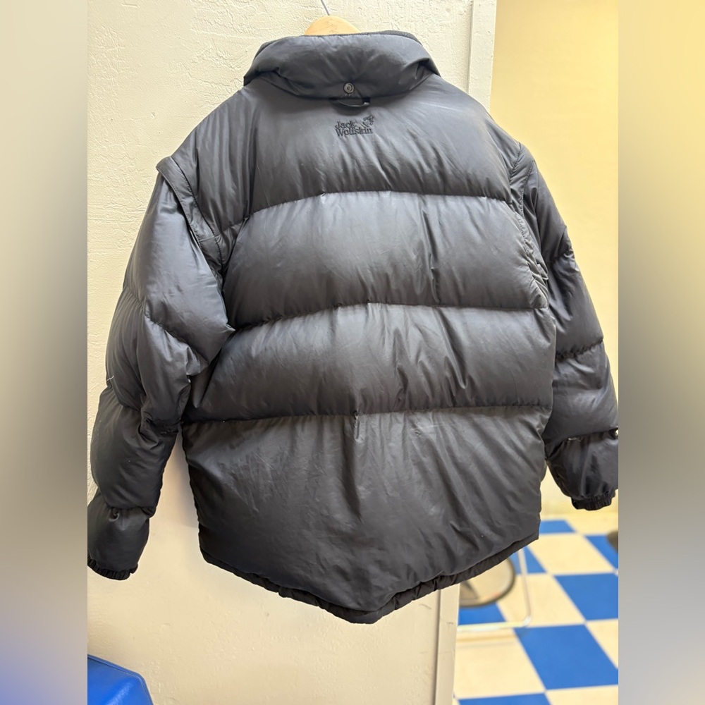 Jack Wolfskin Black Down Jacket - image 3